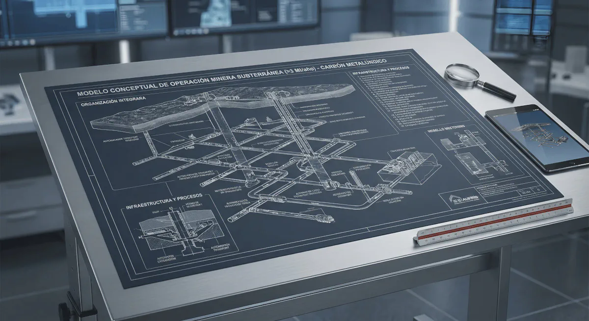 Modelo Conceptual de Operaciones - Mega-Proyecto Minero